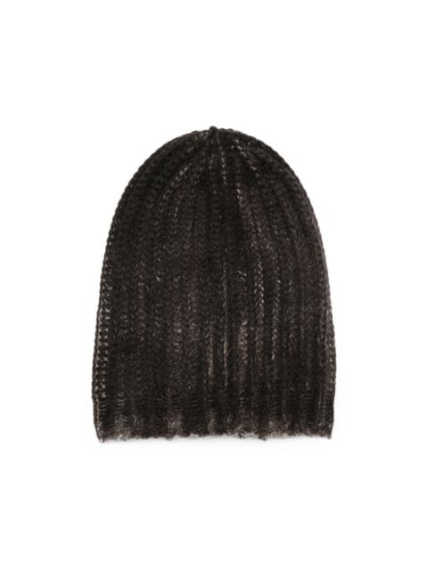 Avant Toi ribbed-knit beanie hat