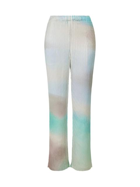 ISSEY MIYAKE SUFFUSED PLEATS PANTS