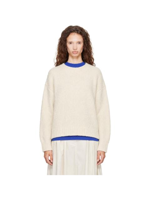 Studio Nicholson Off-White Maele Knit Sweater