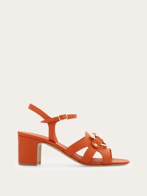 FERRAGAMO Gancini ornament sandal