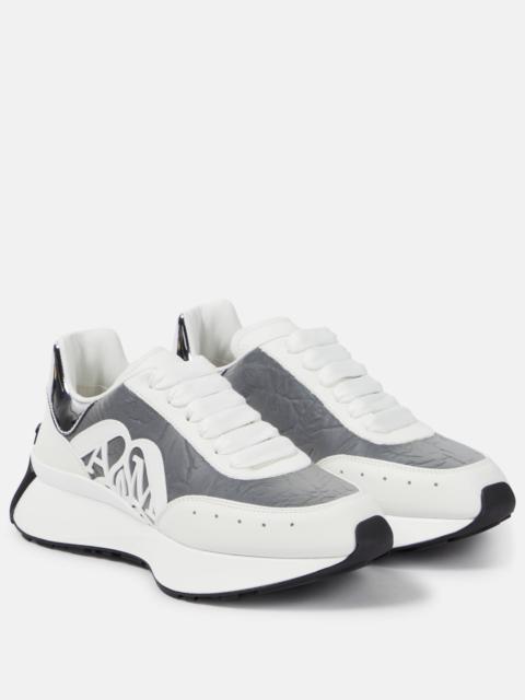Sprint Runner leather sneakers
