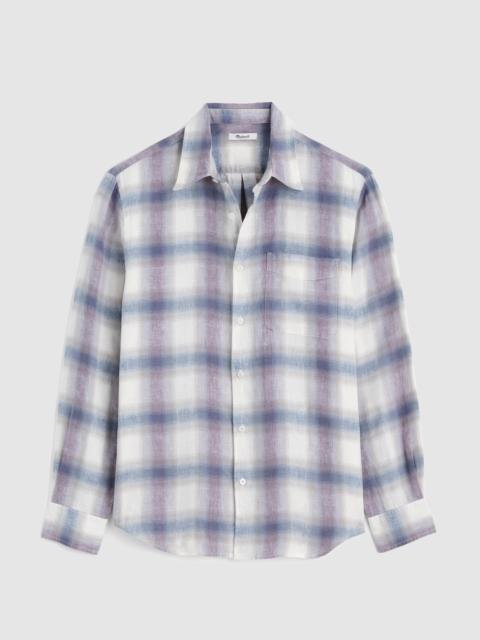 Madewell Button-Up Shirt in Linen