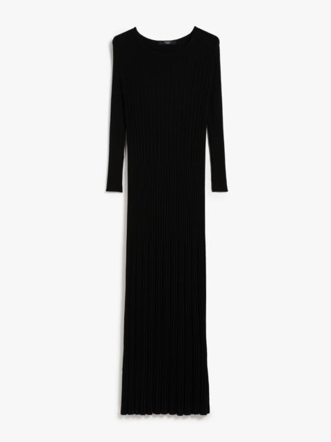 WEEKEND Max Mara VICTOR Flared rib-knit dress