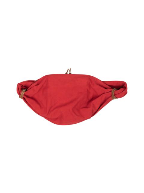 Kapital Kapital Canvas Messenger Belt Bag 'Red'
