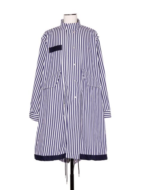 sacai Thomas Mason Cotton Poplin Coat