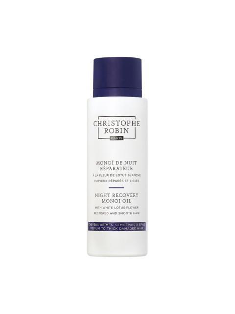 Christophe Robin Night Recovery Monoï Oil with White Lotus Flower