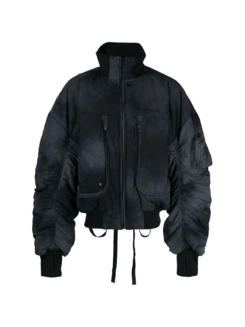 032c Turbulence padded bomber jacket