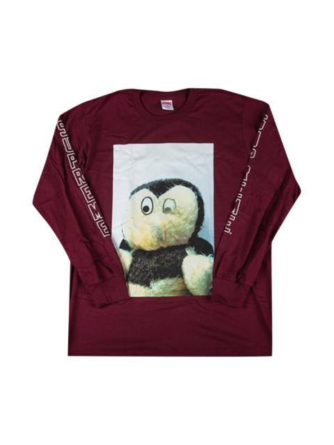 Supreme x Mike Kelley Ahh...Youth! Long-Sleeve Tee 'Burgundy'