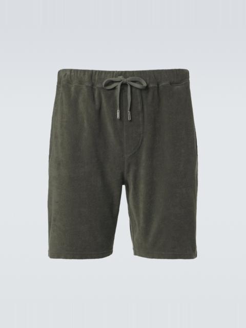 FEDELI Cotton terry shorts