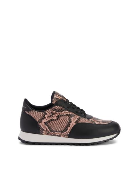 Jimi leather low-top sneakers