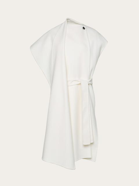 FERRAGAMO Sleeveless double breasted coat