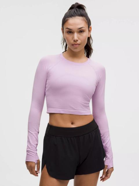 lululemon Swiftly Tech Cropped Long-Sleeve Shirt 2.0