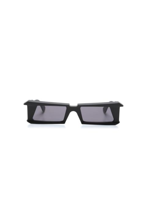 Kuboraum X21 rectangle-frame sunglasses