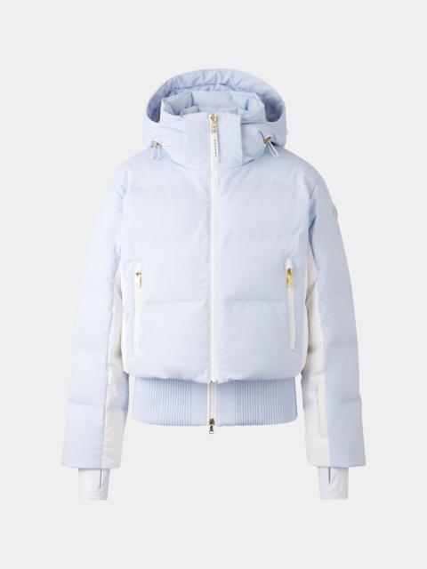 BOGNER 2-in-1 down ski jacket Suri in Light blue