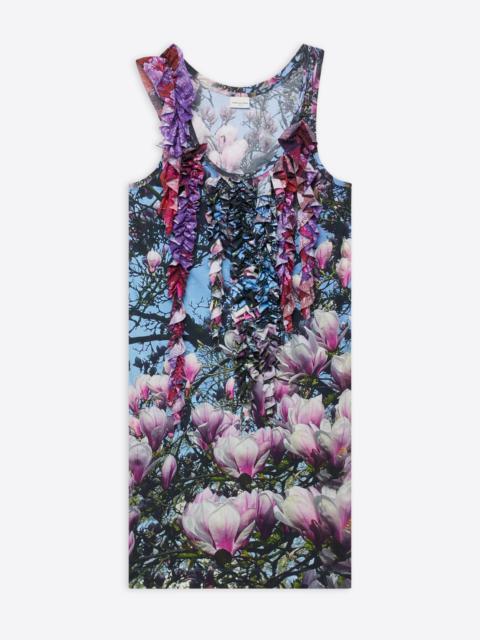 Dries Van Noten RUFFLE PRINTED DRESS