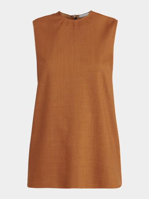 FERRAGAMO Sleeveless Wool Top