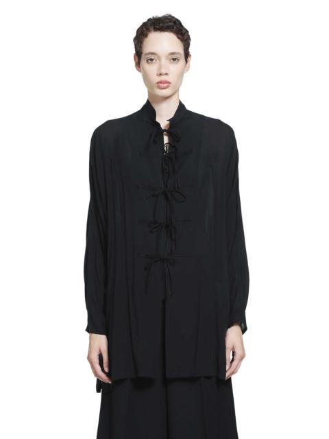 Yohji Yamamoto Ribbon Detail Long Dress