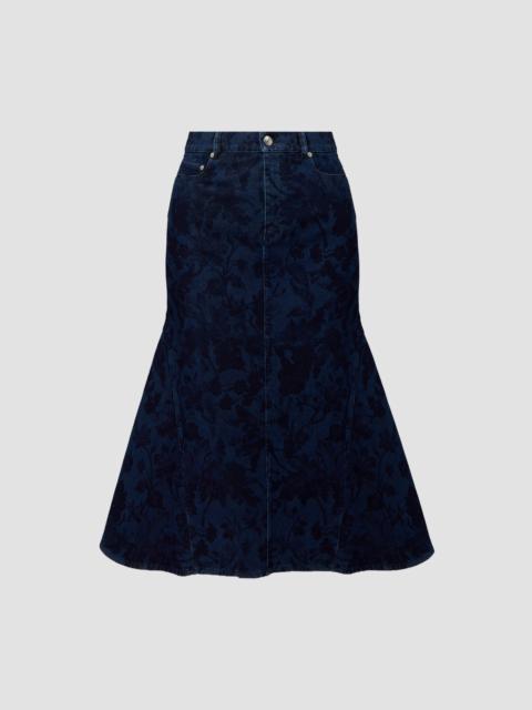 MIDI DENIM SKIRT