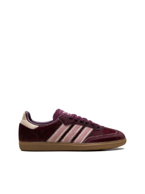 adidas Samba OG "Maroon/Sand Strata/Pony" sneakers