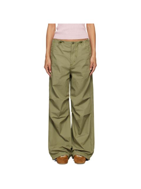 Khaki Parachute Trousers