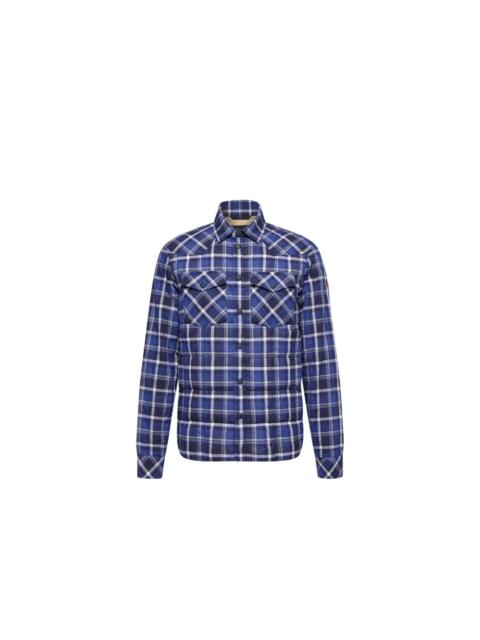 Moncler MONCLER GRENOBLE Gelt $2030 Black/Blue Shirt Down Jacket New
