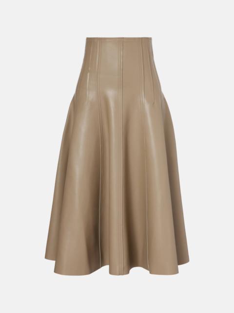 NORMA KAMALI Flared midi skirt