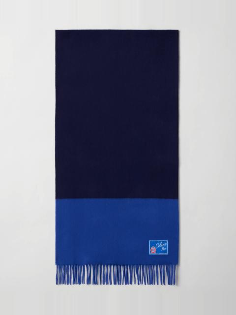 CELINE BICOLOR CASHMERE SCARF