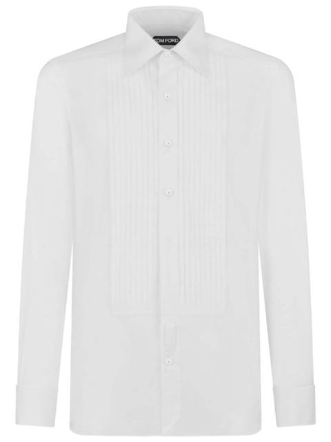 TOM FORD SLIM FIT COCKTAIL SHIRT IN VOILE