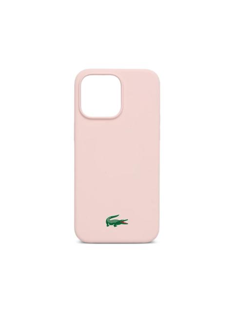 LACOSTE logo-patch iPhone 15 case