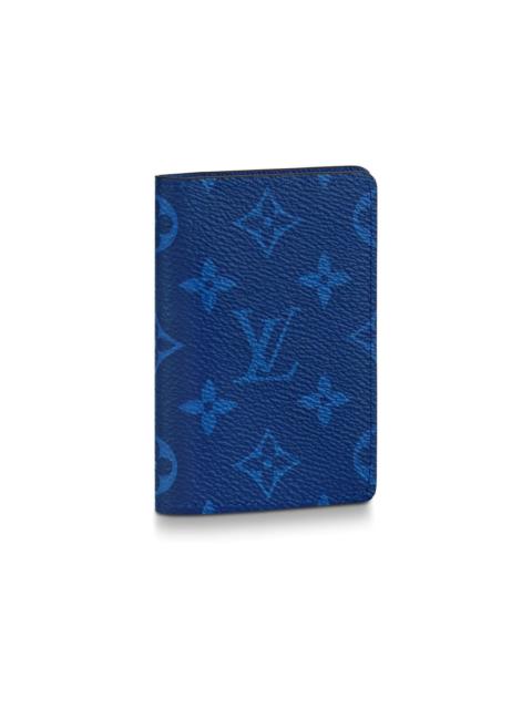 Louis Vuitton Louis Vuitton Pocket Organizer Monogram Pacific Taiga Blue