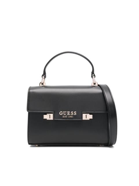 logo-lettering tote bag