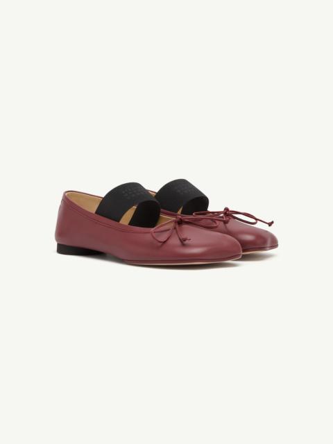 MM6 Maison Margiela Anatomic Numeric Ballerinas