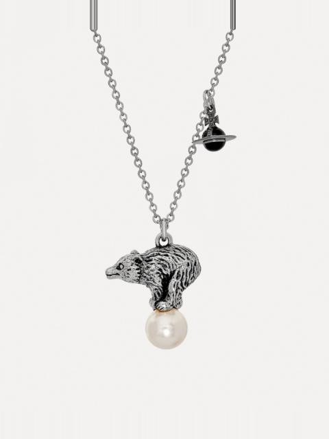 Vivienne Westwood MAN. BEAR PENDANT NECKLACE