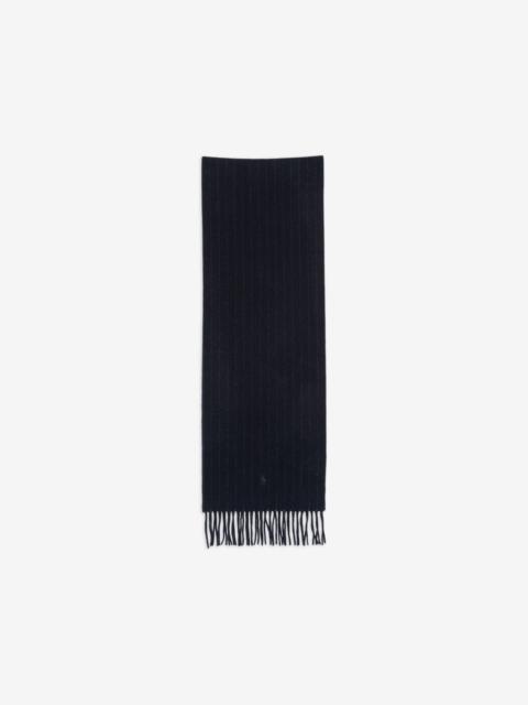 Polo Ralph Lauren pinstripe-pattern cashmere scarf