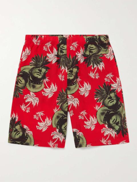 UNDERCOVER Printed Cotton Shorts