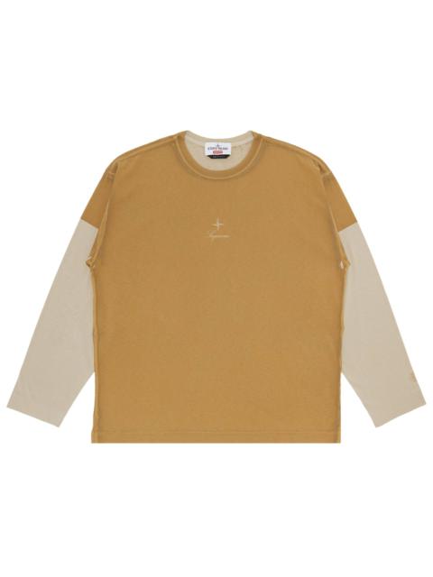 Supreme x Stone Island Long-Sleeve Top 'Tan'