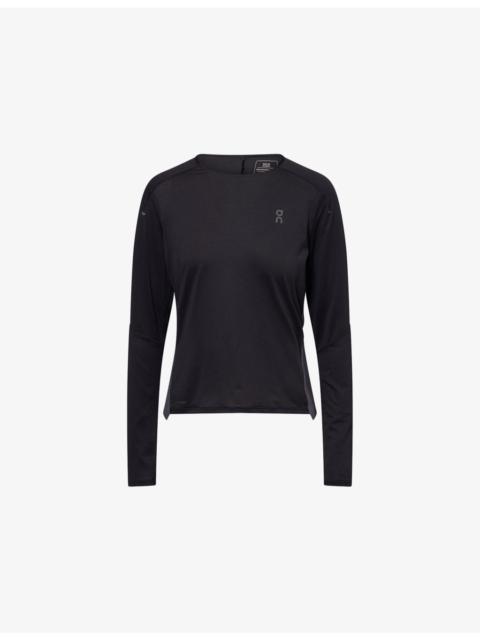 On Performance Long-Sleeve Stretch-Woven Top