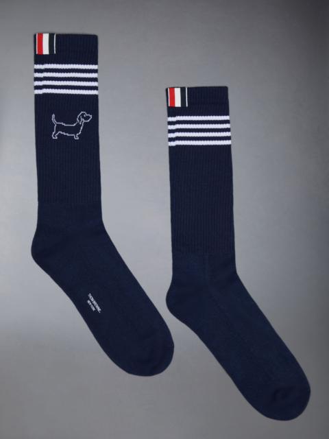 Thom Browne Cotton 4-Bar Hector Socks