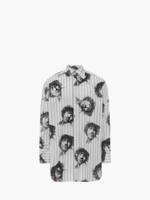JW Anderson REMBRANDT ALL OVER PRINT SHIRT