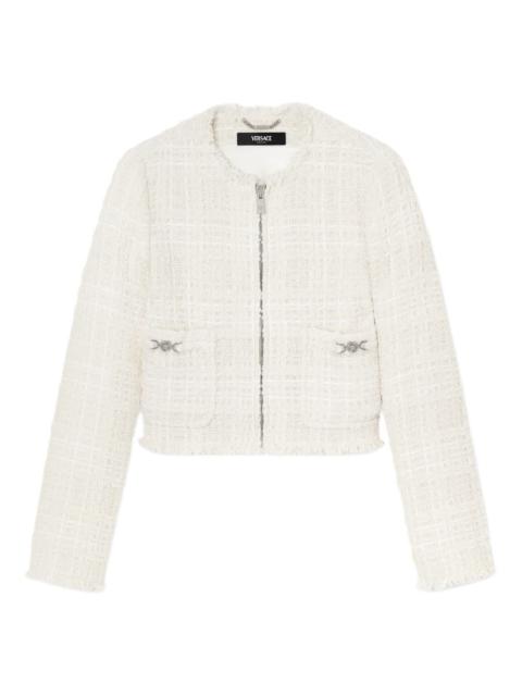 VERSACE cotton cardigan jacket