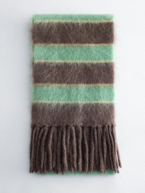 & Other Stories Mohair Wool Fringe Scarf