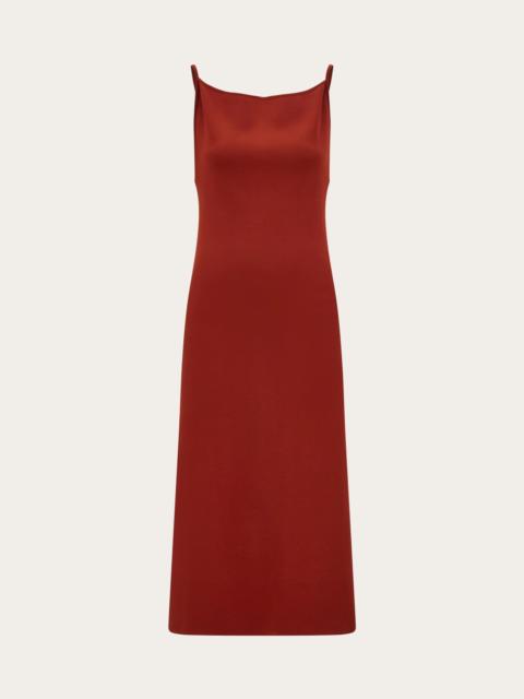 FERRAGAMO Knitted slip dress
