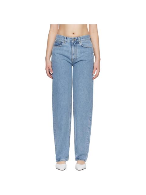 Loulou de Saison Blue SAMUR LDS Organic Denim Boyfriend Jeans