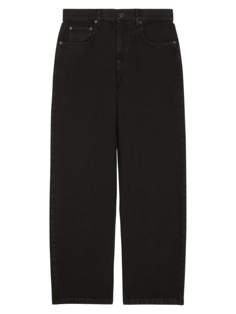 BALENCIAGA Women's Large Jeans - Black