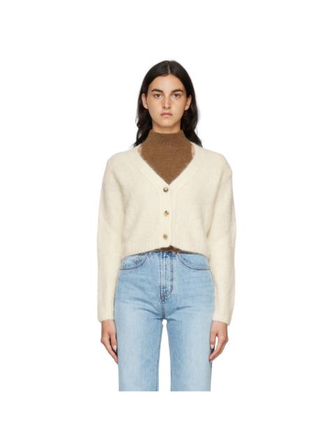 ARCH THE SSENSE Exclusive Off-White Cropped Cardigan
