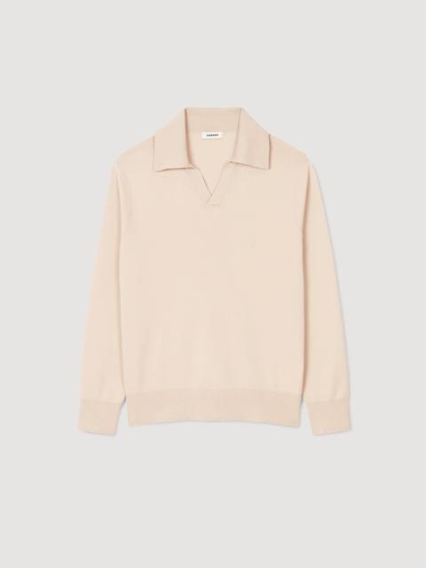 Sandro KNIT POLO SHIRT