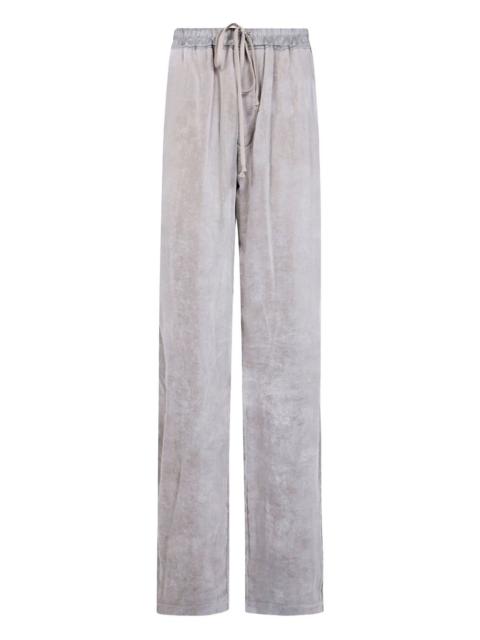 drawstring pocket trousers