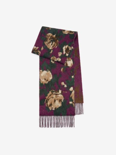 Burberry Rose Alpaca Wool Blend Scarf