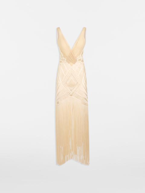 THE ATTICO IVORY MIDI DRESS
