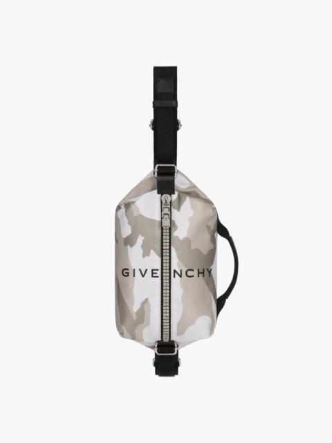Givenchy G-ZIP BUM BAG IN CAMO PRINTED NYLON
